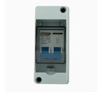 Scatola combinata efficiente per celle solari con scatola di giunzione con interruttore automatico CC impermeabile IP65 (DC12-240V-20A)