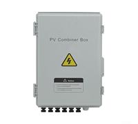 Scatola combinata solare a 6 ingressi con scaricatore di sovratensioni e interruttore per impianti fotovoltaici che funzionano fino a 550V DC e 63A corrente totale