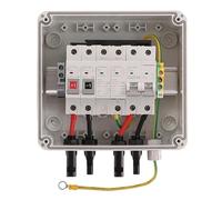 Scatola Combinatrice Fotovoltaica Solare Da 600 V, 1 Ingresso, 1 Uscita, Protezione Contro I Fulmini, Mini Scatole, Fusibile CC, MCB, SPD, Custodia Impermeabile IP65.(DC FUSE 30A)