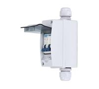Scatola combinatrice fotovoltaica solare Interruttore automatico DC con scatola di giunzione 12V 24V 48V 500V 1000V IP65(AC400V,16A)