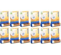 (SCATOLA COMPLETA) 12x Labello Sun Protect Caring Lip Balm SPF50 12x5,5 ml VE...