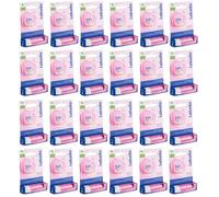 (SCATOLA COMPLETA) 24x Labello Liposan Soft Rose Caring Lip Balm 24x5,5 ml VE...