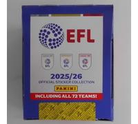 Scatola Completa (36 Pacchetti) Panini EFL Collezione Ufficiale Adesivi 2025
