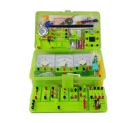 Scatola Completa For Esperimenti Di Fisica Ed Elettromagnetismo, Kit Da Laboratorio Completo Accessori In Plastica ABS, Attrezzatura Didattica Portatile For Dimostrazione
