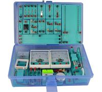 Scatola completa for esperimenti elettrici elettromagnetici, attrezzatura da laboratorio di fisica for la ricerca sui circuiti e sulla conversione dell'energia