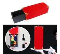Scatola con cassetto in legno per trucchi magici, per donne, uomini e