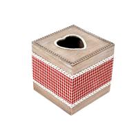 Scatola con Cuore Porta Fazzoletti Altezza 14 cm