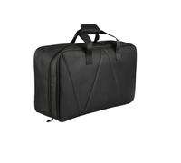 scatola con pedali per chitarra, Borsa for pedaliera effetto chitarra elettrica in lega di alluminio nera, diverse misure(Small)