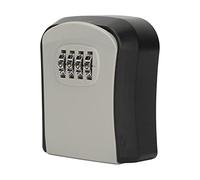 Scatola con Serratura a Combinazione, Scatola Porta Chiavi a Parete per la Casa (Grigio)