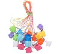 Scatola Conservazione Denti Ragazzo Ragazza Plastico 20 Pezzi Orso | Versione Piccola, Confezione da 20, Design Tenero per Ricordo dei Primi Dentini Colore Casuale
