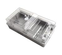 Scatola contatore elettrico monofase a 6 vie, trasparente, in plastica, IP20, impermeabile, 330 x 170 x 100 mm, per scuola domestica (A)