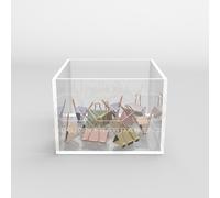 Scatola contenitore cm 25x20 in plexiglass trasparente varie altezze