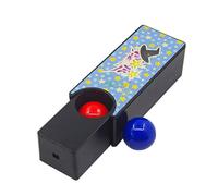 Scatola copertabile | Scatola -requisita | Scatola intercambiabile per bambini | Trasforma una palla rossa in un applicazione del trucco magico blu, magia ravvicinata per i bambini