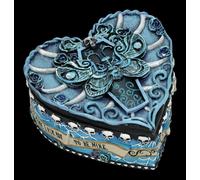 Scatola Corspe Bride- Herzbox Geschenkidee- Con Questo Anello Vow- H 4,5 CM
