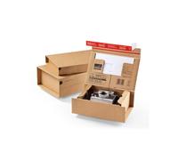 COLOMPAC - CP067.02 - Scatola CP 067 - per spedizioni - C5 - 23 x 16,6 x 9 cm - cartone - avana - ColomPac - 56464 - Conf. da 10 Pz. - CP067.02