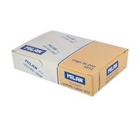 Scatola da 12 gomme da cancellare ovali Milan 1012