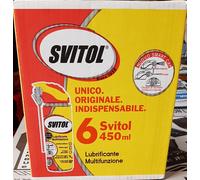Scatola da 6 Svitol Professional Lubrificante Sbloccante Multiuso ml 450 Arexon
