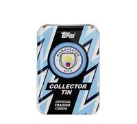Scatola da collezione Manchester City 2025/26 - contiene 35 carte tra cui LE e paralleli!