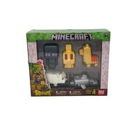 Scatola Da Collezione Ufficialmente Licenziata Minecraft SquishMe Serie 4