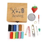 Scatola da Cucito nel Legno Accessori da Cucito Forniture Kit Scatola da La7905