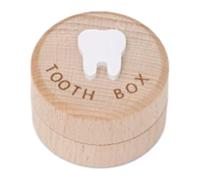 Scatola Da Dente - Box Da Tappeto In Legno | Custodia Di Conservazione Rustica Con Coperchio Per I Primi Denti | Regalo Speciale Per Il Titolare Della Memoria Per Le Ragazze Dei Ragazzi | Ideale Per I