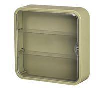 Scatola da esposizione a più livelli, in miniatura, con porta magnetica, scatola per bambole con grande capacità