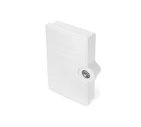 DIGITUS FTTH Scatola di distribuzione per esterni - per 2x SC/Simplex o 2x LC/Duplex - classe di protezione IP65-2 ingressi per cavi PG13.5 - chiudibile a chiave - portagiunti integrato - grigio