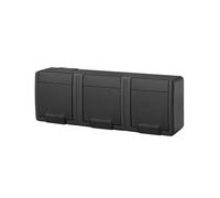 Scatola da incasso 3 scomparti con messa a terra AQUANT 5043-17