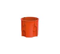 Scatola da incasso 60 mm profondità rossa lattine PK 0206-50