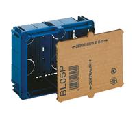 Scatola da incasso Ave multifunzione con paramalta PT5 168X137X73 BL05P