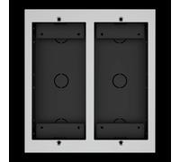 Scatola da incasso con pannello frontale specifica per due unità Akuvox R20K/B