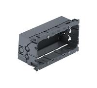 SCATOLA DA INCASSO OBO BETTERMANN per apparecchi 2 posti RAL7011 71GD7-2