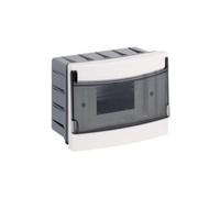 Scatola da incasso per 4 dispositivi, perfetta per organizzare e proteggere impianti elettrici. Il suo design elegante e funzionale ottimizza lo spazio e consente una connessione efficiente.