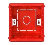 Scatola da incasso per presa elettrica, Interruttore della luce Smart Touch Scatola con rivestimento a secco multicolore da 2 pezzi 86x86x50mm