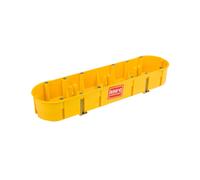 Scatola da incasso PK-4x60 quadrupla 60 mm gialla 0235-0N