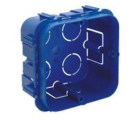 Scatola da incasso quadrata interasse viti 60 mm - 1-2 moduli S.45 ave 2502