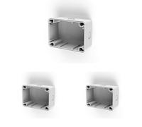 Scatola da parete IP67 per Wide colore Bianca (Confezione da 3)