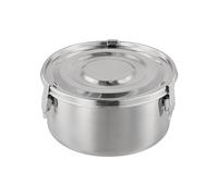 Scatola da picnic in acciaio inox, sigillata e a tenuta stagna, adatta per esterni e cucina. Questi contenitori non garantiscono perdite. Questi contenitori sono per picnic (16 cm)