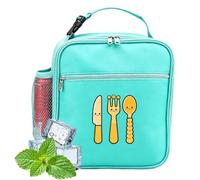 Scatola da pranzo da donna - Borsa termica impermeabile per uso quotidiano | portatile contenitore con tracolla regolabile, impermeabile, borsa per il pranzo per snacks Salads Work School Picnic Home