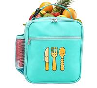 Scatola da pranzo per donna, contenitore portatile isotermico, impermeabile e impermeabile | borsa morbida e rinfrescante | per lavoro pic-nic, viaggi, ufficio, casa, scuola all'aperto
