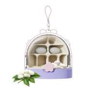 Scatola da seta, custode della creatura | Trasportatore di creature a prova di fuga con ventilazione ventilata chiara - Rettili educativi Accessorio anfibi per il progetto di scienze della classe e at