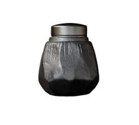 Scatola da Tè Contenitore for bustine di tè con coperchio in lega, contenitore for bustine di tè con coperchio in lega, barattolo di stoccaggio for alimenti a prova di umidità, in ceramica antica vint