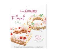Scatola da torta floreale