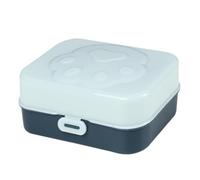 Scatola da viaggio per shampoo Bar - Contenitore da viaggio per shampoo | con coperchio ermetico per shampoo bar scarico per lavaggio del corpo design zampa di gatto | Scatola da viaggio per la