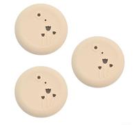 Scatola da viaggio per trucchi, in robusto silicone per una protezione sicura, leggera e comoda per riporre i spugnette per il trucco (cachi)