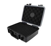 Scatola da viaggio portatile for sigari Scatola da tavolo for sigari in plastica 30?40 Sigari Custodia for umidificatore for sigari da viaggio purificata sigillata Scatola di immagazzinaggio portatile