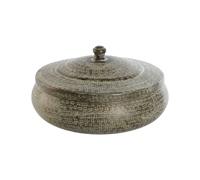 Scatola Decorativa Home ESPRIT Verde Alluminio 42 x 42 x 23 cm