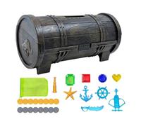 Scatola decorativa per riporre i pirati, grande organizer vintage, per insegnanti, feste per bambini, display per la casa o Game Room Decor 8,07 x 3,94 x 3,94 pollici