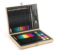 SCATOLA DEI COLORI 47 pezzi VALIGETTA DA COLORARE set per disegnare DJECO kit DJ08797 età 5+