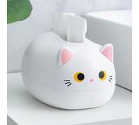 Scatola dei fazzoletti a forma di gatto carino, portafazzoletti per il soggiorno, portatovaglioli da cucina, portarotolo di carta igienica per bagno e camera da letto